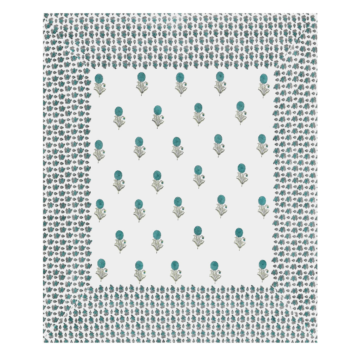 Fitted Sheet Set Floral Print Indian 150 Thread Count 3 Pcs 100% Cotton Ethnic Bedsheets Premium Soft & Breathable Bedding Set Home Decor Sheets (king, Queen) - LoveNspire