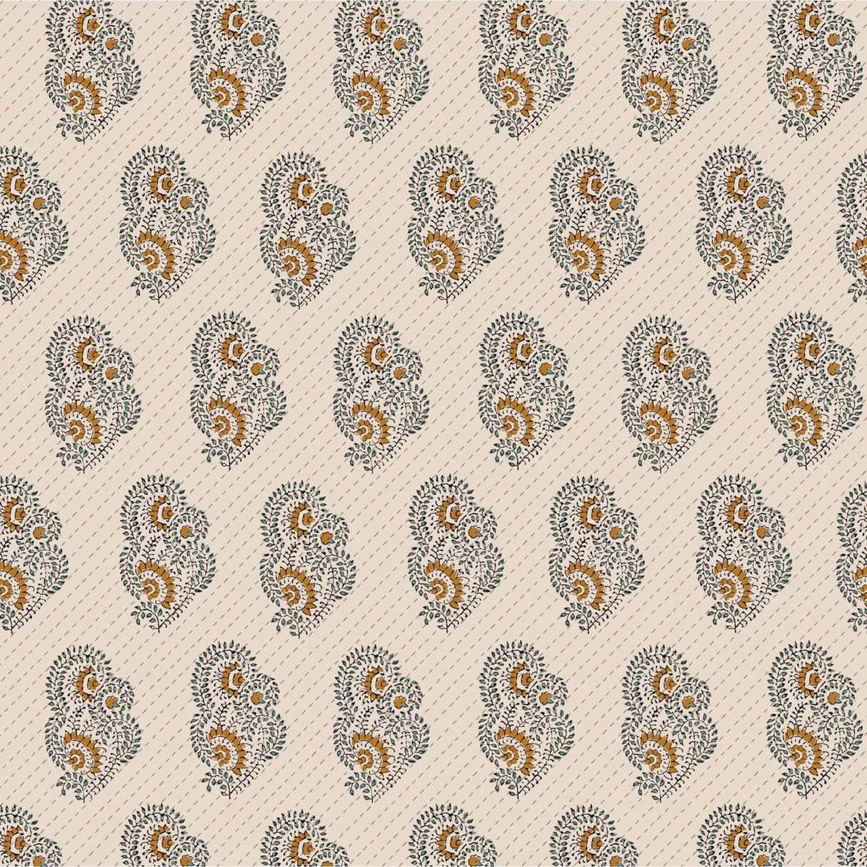 Floral Block Print 3 Pcs Fitted Indian BedSheet Set 150 Thread Count 100% Cotton Ethnic Premium Soft & Breathable Bedding Set Home Decor Sheets (king, Queen) - LoveNspire