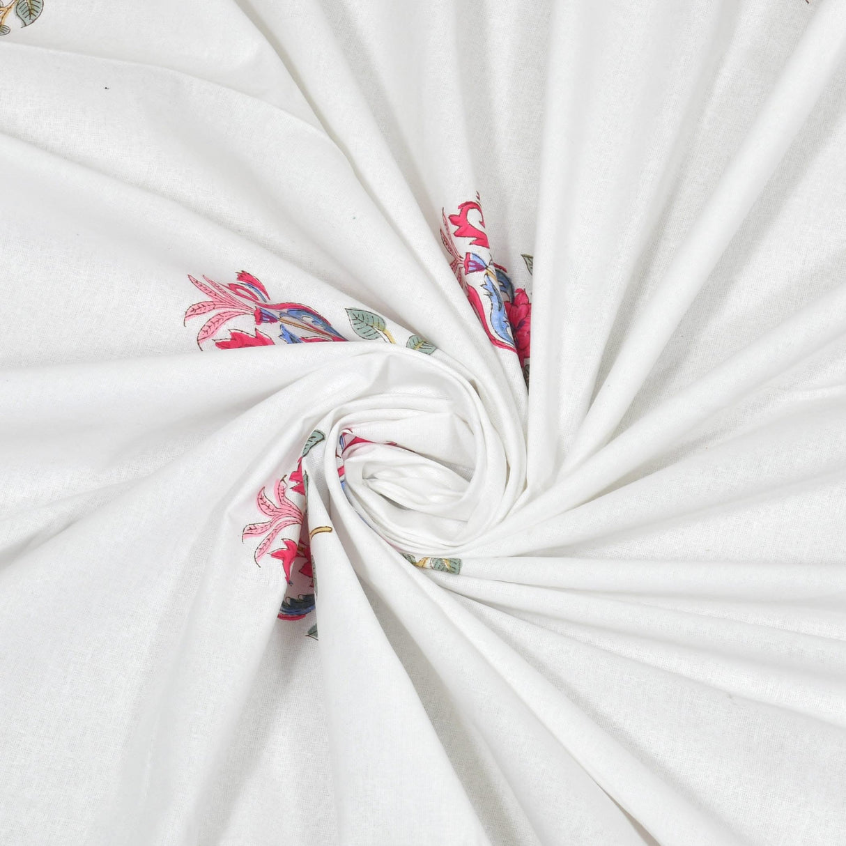 Cotton Floral Print Indian Ethnic Bedsheets 150 Thread Count 3 Pcs Fitted Sheet Set 100% Premium Soft & Breathable Bedding Set Home Decor Sheets (king, Queen) - LoveNspire