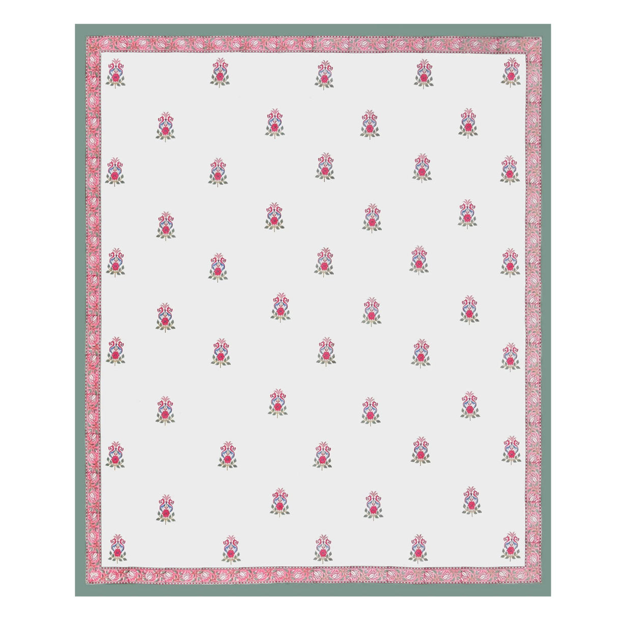 Cotton Floral Print Indian Ethnic Bedsheets 150 Thread Count 3 Pcs Fitted Sheet Set 100% Premium Soft & Breathable Bedding Set Home Decor Sheets (king, Queen) - LoveNspire