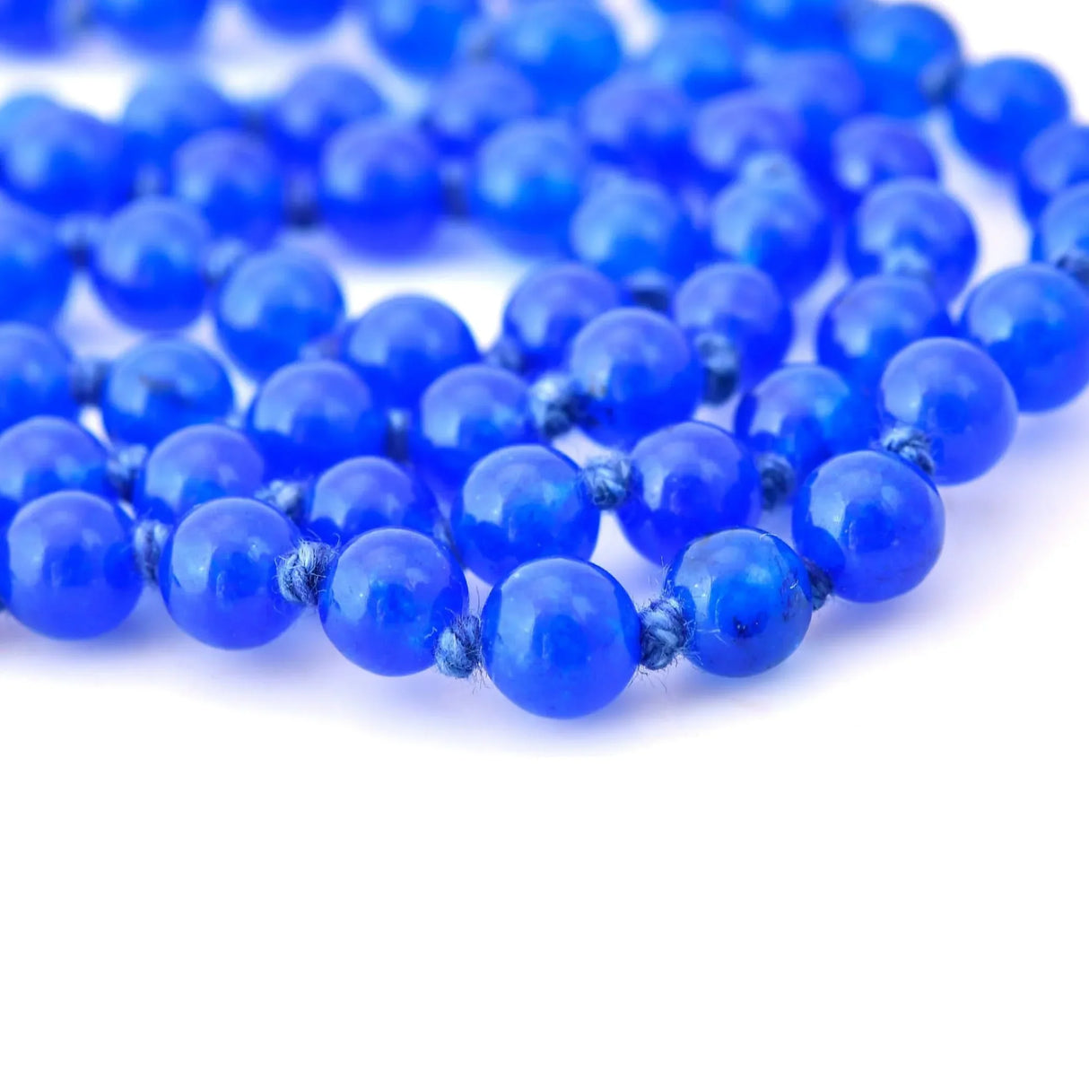 LOVENSPIRE 108 Mala Beads Natural Healing Crystal Gemstones Yoga Meditation Necklace Japa Prayer Mala Beaded Tassel Buddhist Tibetan Hand Knotted Reiki Chakra Stone Women Men Jewelry - LoveNspire