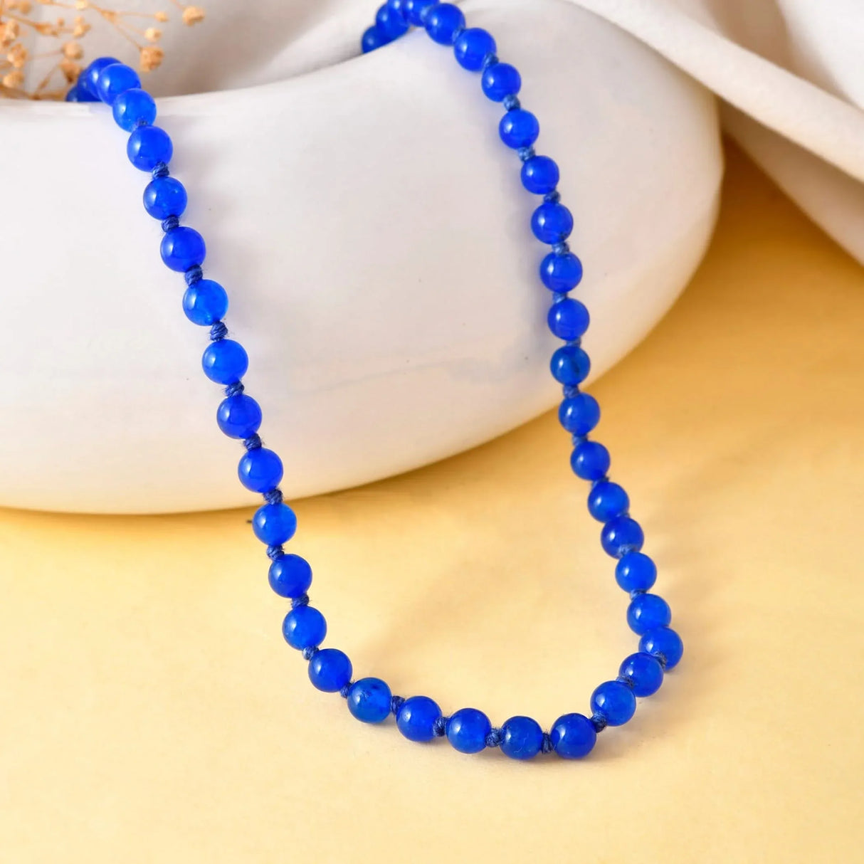 LOVENSPIRE 108 Mala Beads Natural Healing Crystal Gemstones Yoga Meditation Necklace Japa Prayer Mala Beaded Tassel Buddhist Tibetan Hand Knotted Reiki Chakra Stone Women Men Jewelry - LoveNspire