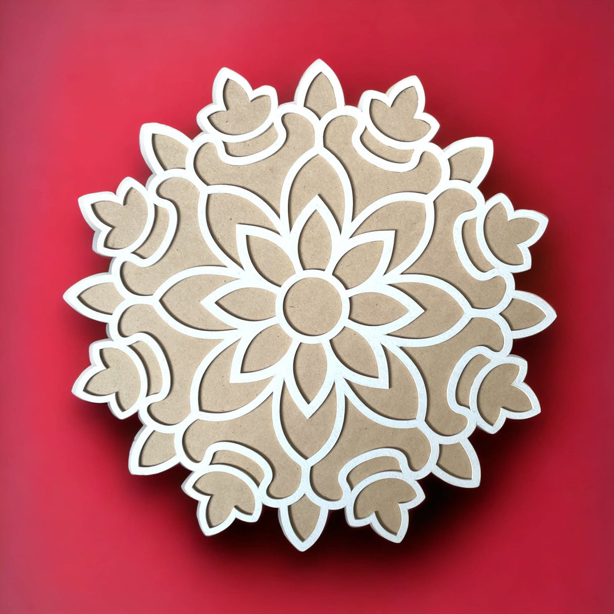 12 Inch Diy Mdf Reusable Rangoli Mat, Rangoli Kit, Rangoli Decorations, Rangoli Stencil, Diwali Rangoli, Rangoli Template, Rangoli Boards - LoveNspire