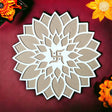 12 Inch Diy Mdf Reusable Rangoli Mat, Rangoli Kit, Rangoli Decorations, Rangoli Stencil, Diwali Rangoli, Rangoli Template, Rangoli Boards - LoveNspire
