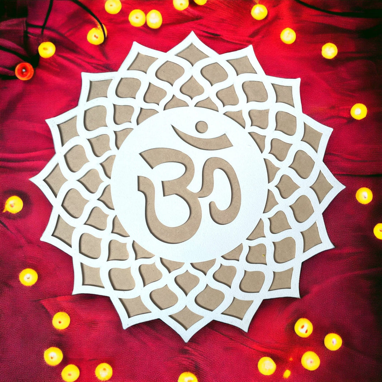 12 Inch Diy Mdf Reusable Rangoli Mat, Rangoli Kit, Rangoli Decorations, Rangoli Stencil, Diwali Rangoli, Rangoli Template, Rangoli Boards - LoveNspire