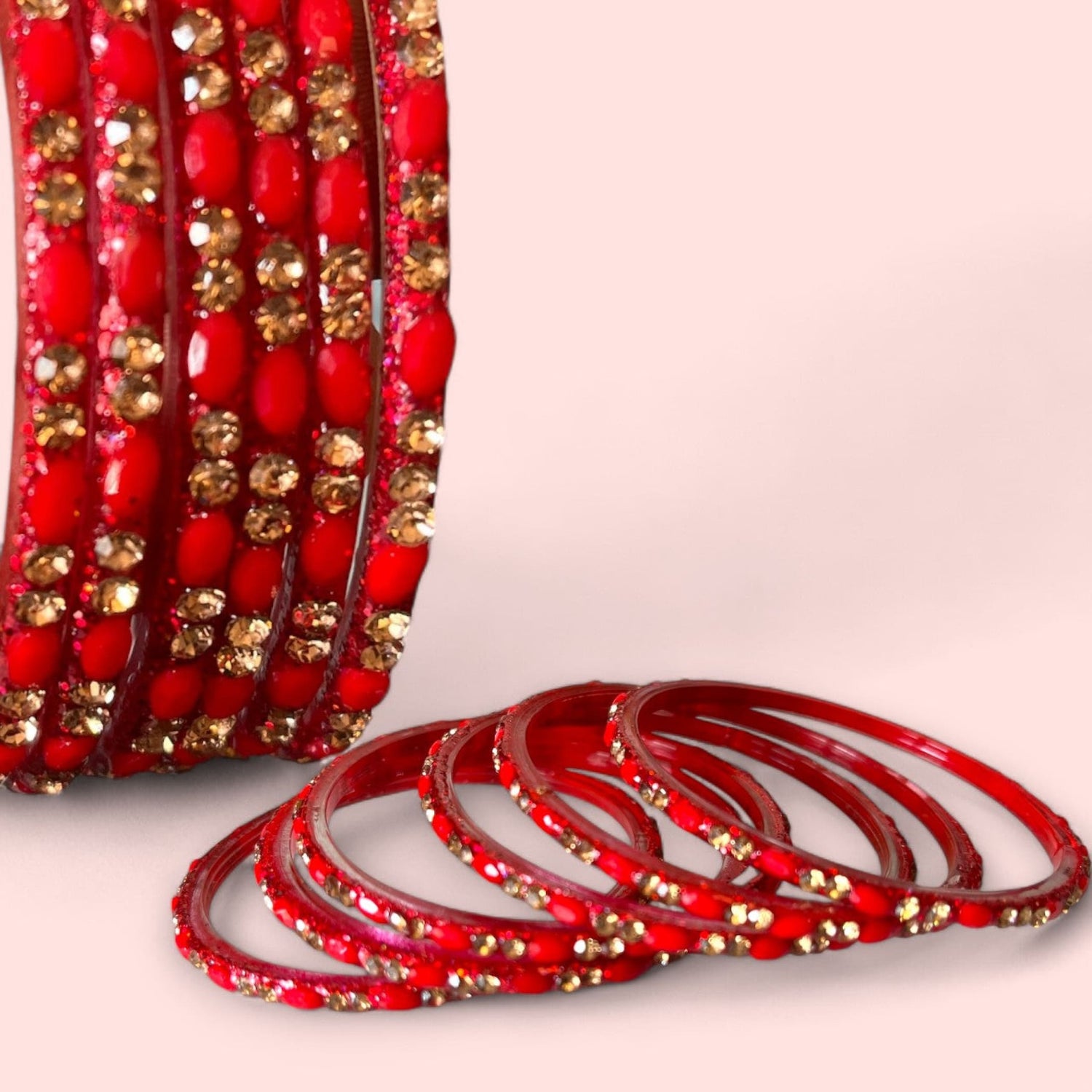 12ct Glass Bangles, Hira Moti, Colorful Bangles, Gifting Bangles, Wedding Bangles, Multi Color Bangles, Bangle Set, Bridal Bangles, Chudaa Set, Chudiyaa, Handcrafted Bangles, Kangan Sest - LoveNspire