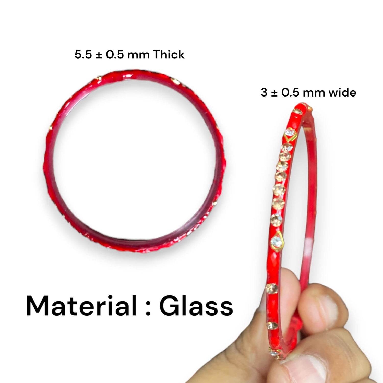 12ct Glass Bangles, Hira Moti, Colorful Bangles, Gifting Bangles, Wedding Bangles, Multi Color Bangles, Bangle Set, Bridal Bangles, Chudaa Set, Chudiyaa, Handcrafted Bangles, Kangan Sest - LoveNspire