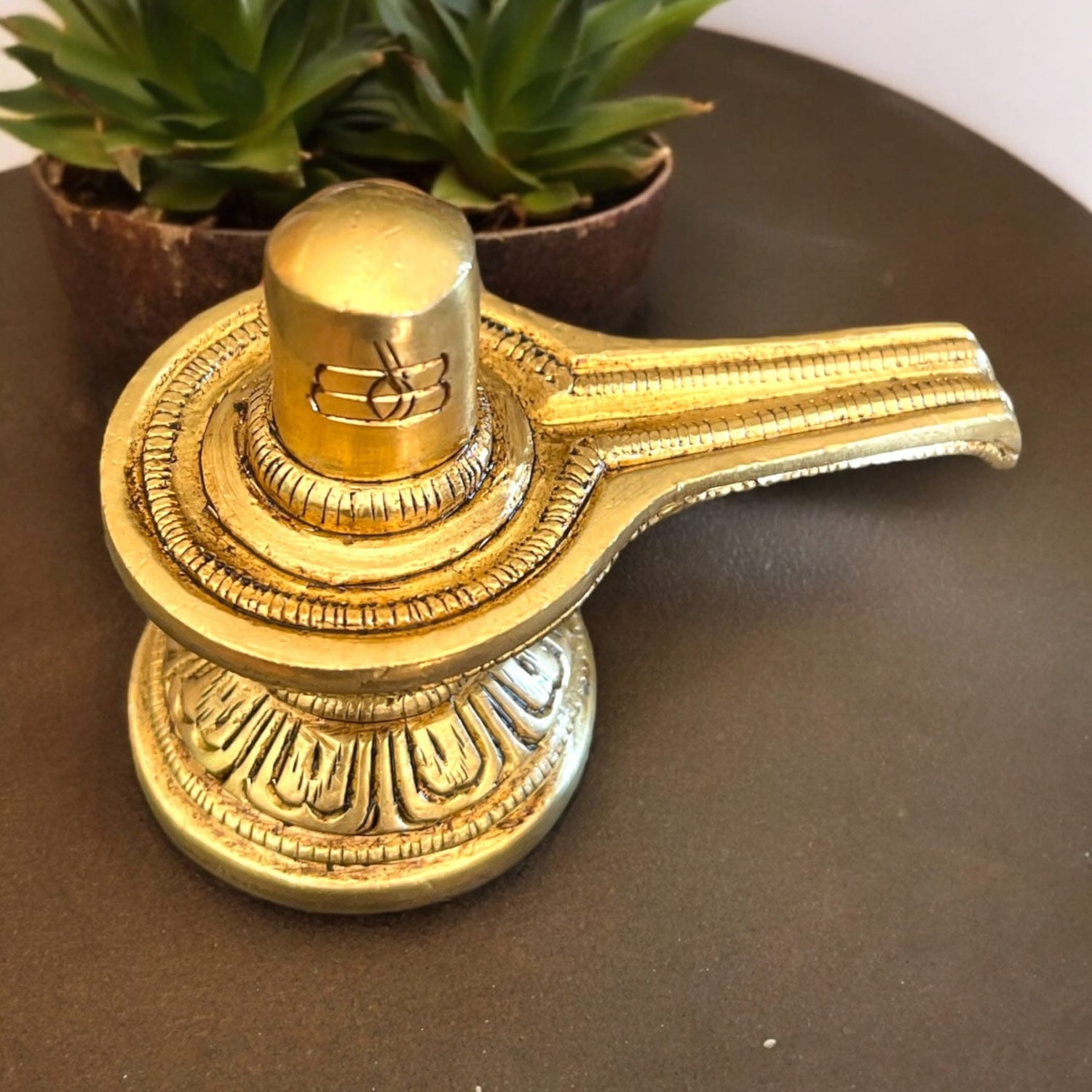 Shiva Lingam Shivling Statue Idol for Hindu Festive Pooja Maha Shivratri Indian Puja Home Temple Mandir Decor -white Lord Shankar Shiva Om Sculpture God (2 Inch) - LoveNspire