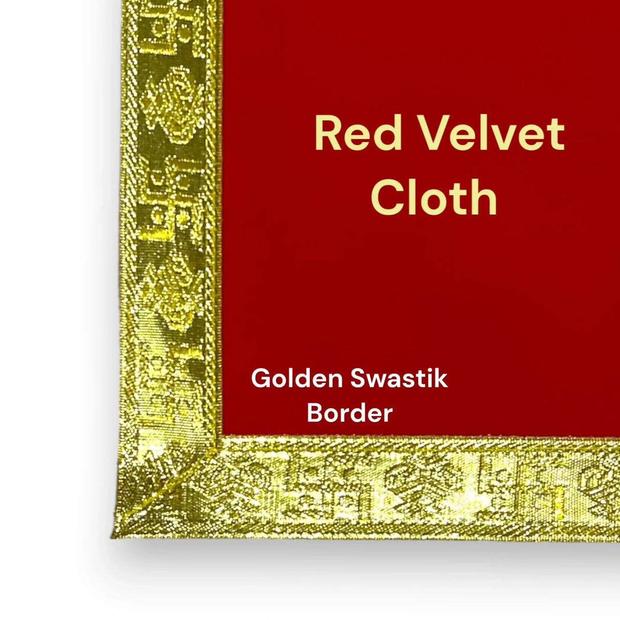 2/4CT Velvet Pooja Mat Aasan Cloth for God Goddess Idol Puja Asan Mandir Temple Home Office Decor Base Chowki Asana Indian Festival Diwali Decoration Item Housewarming Gift - LoveNspire