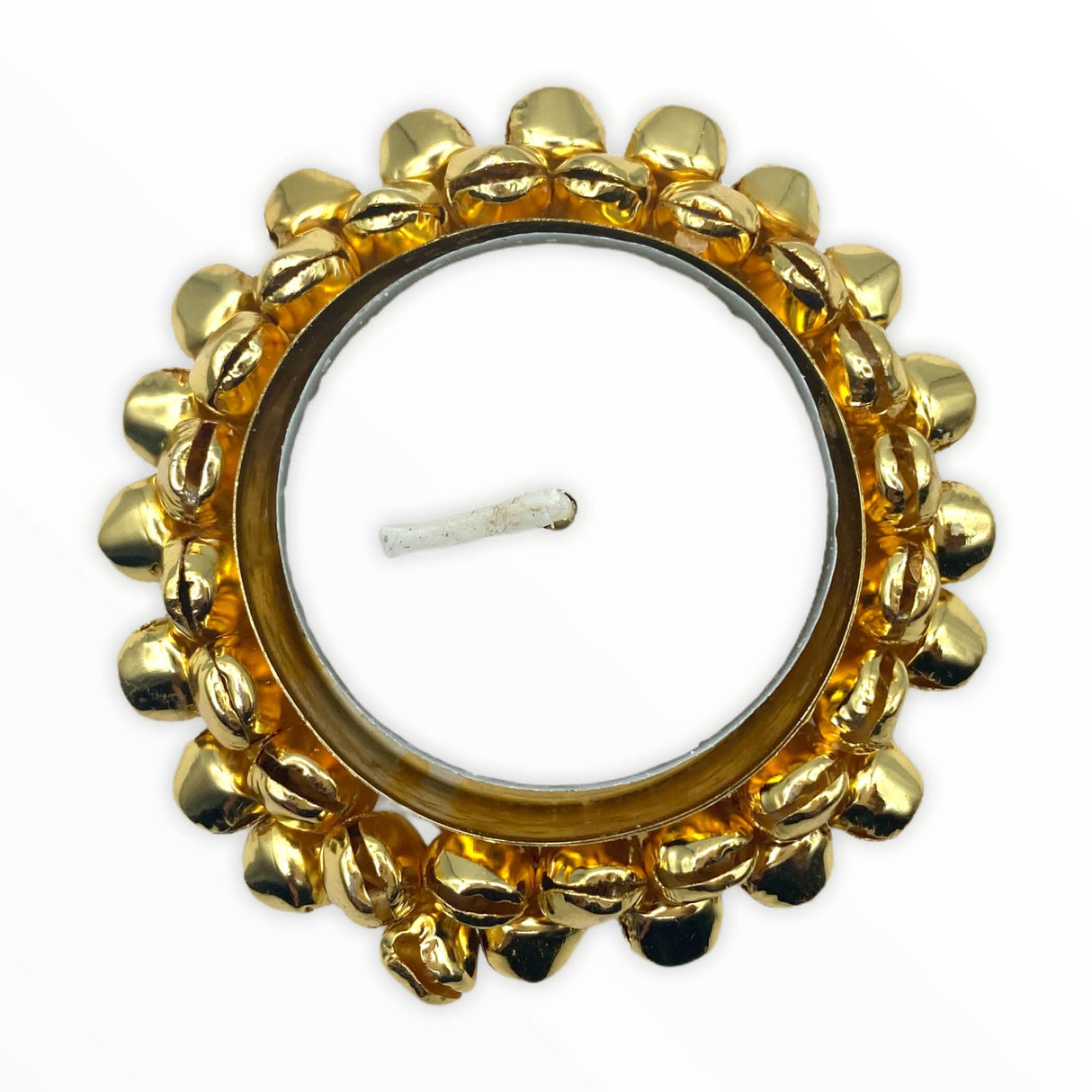 Candle Holder 4 Pieces Tealight Candle Holder Stand Ghungroo Diwali Diya Holders for Indian Festival Decorations Lighting Accessories Navratri Wedding Pooja Home New Year Boho Decor - LoveNspire