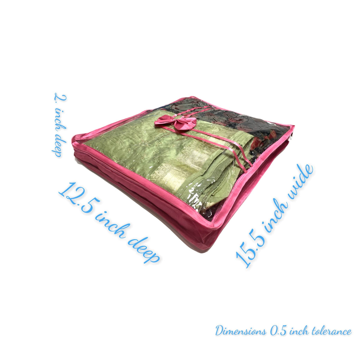 4 Pieces Velvet Sari Bags Saree Covers with Zipper Closure Cloth Cover Bags Organizer for Wardrobe and Gifting Storage Wedding Favor Birthday Anniversary - LoveNspire