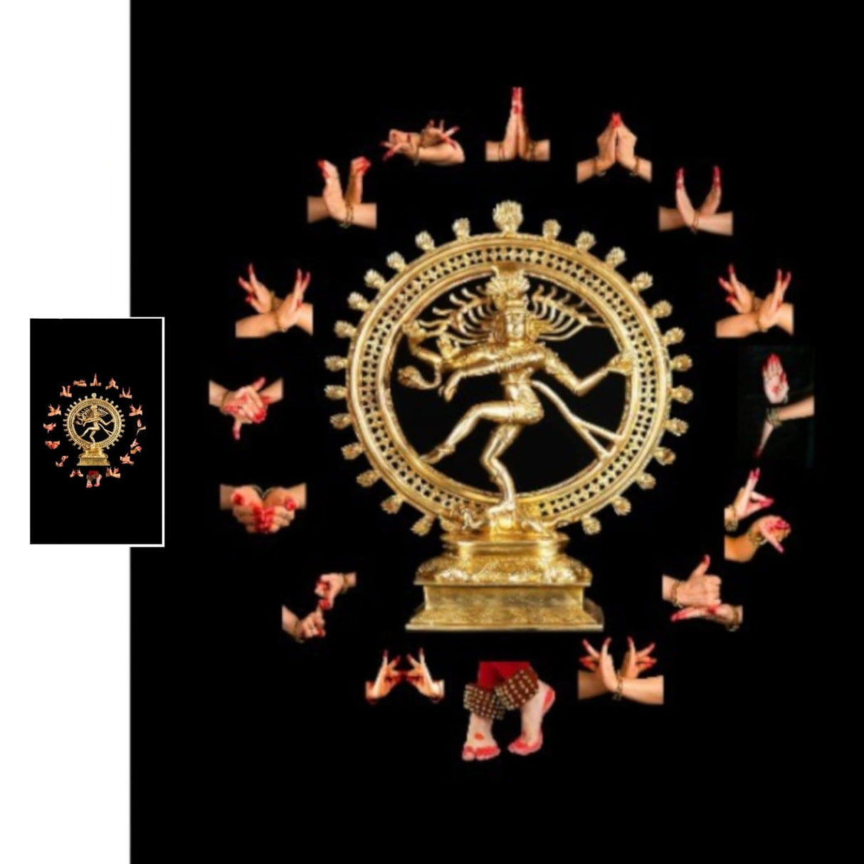 5x8ft Arangetram Natraj Backdrop Cloth Banner Hindu God Dancing Shiva Nataraja Indian Hindu Banner for Home Decor Temple Wall Hanging Photo Background for Indian Themed Party Decor - LoveNspire