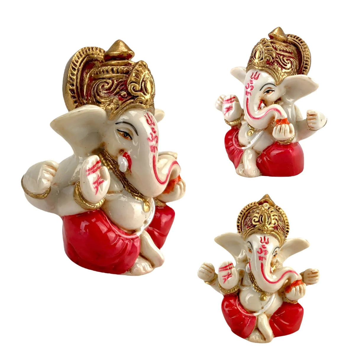 Acrylic Car Ganesha, Ganesha Pooja Favor, Housewarming Favor, Ganesh Statue, Indian Gift, Indian Favor, Ganesh Idol, Ganesha Statue - LoveNspire