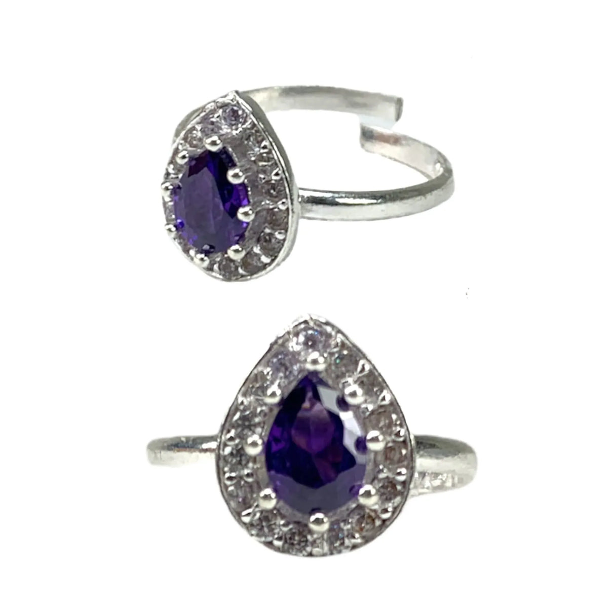 Adjustable Silver Toe Rings Pair Solid Indian Bichiya Real Silver Feet Accessories Tribal Toe Rings Summer Beach Jewelry Comfort Fit Toe Rings for Women - LoveNspire