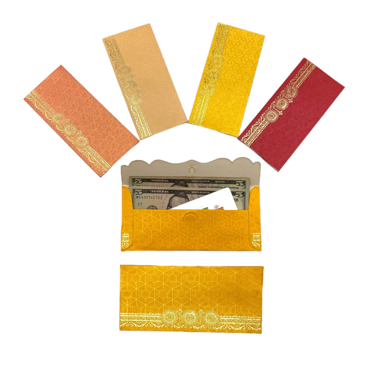 Assorted 3 Wheel Paper Shagunmoney Envelopes, Lucky Cash Gift Envelope, Gifts Card Holder,currency, Tip Evenvolopes, Eid Diwali Christmas Wedding - LoveNspire