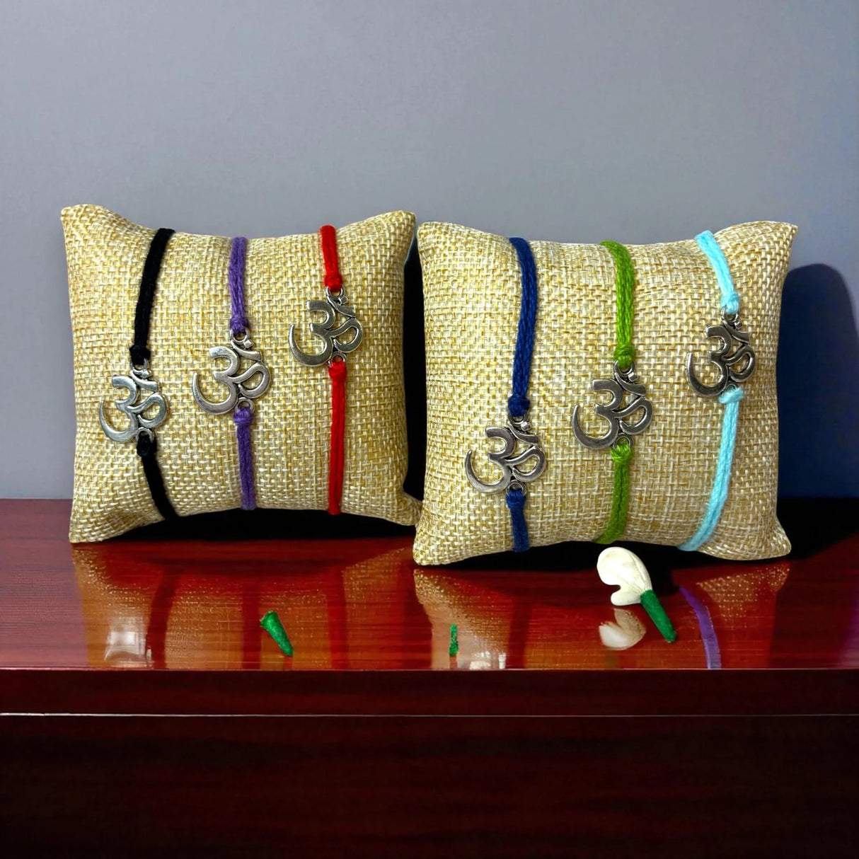 Bulk 1/5/20 Aum Om Rakhi, Rakhi for Brother, Raksha Bandhan, Rakhri, Rakshabandhan, Rakhdi - LoveNspire