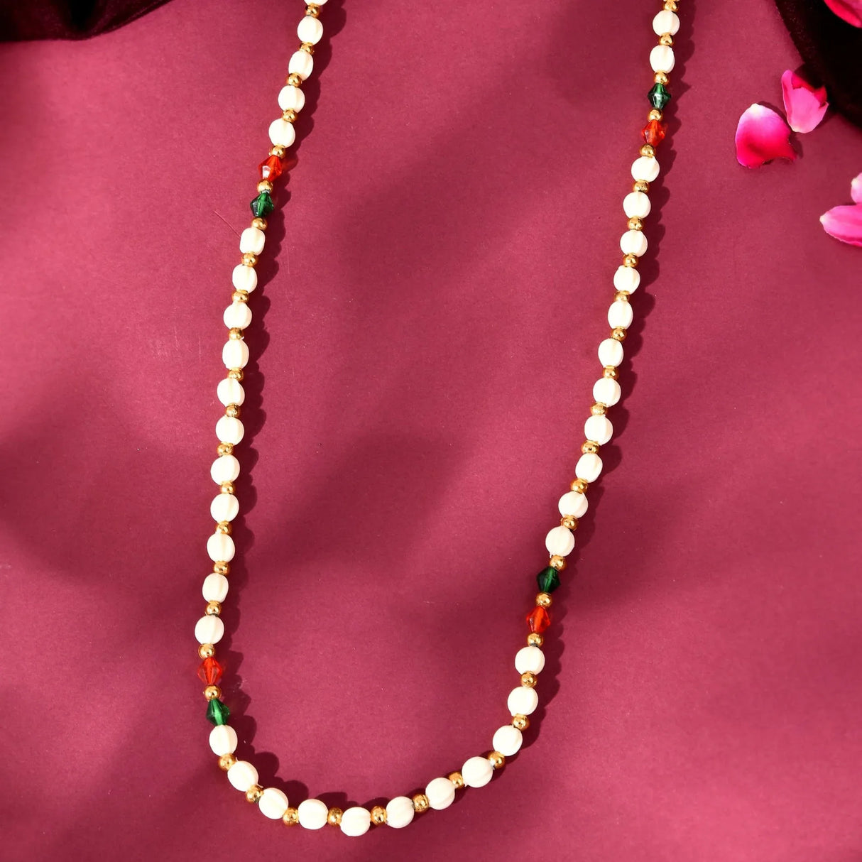 Handmade Barati Swagat Mala 6/24 Ct. - Artificial Moti Pearl Milni Mala for Wedding Baraat, Reception Guest Welcome, Favors, Giveaways & Gifting - LoveNspire