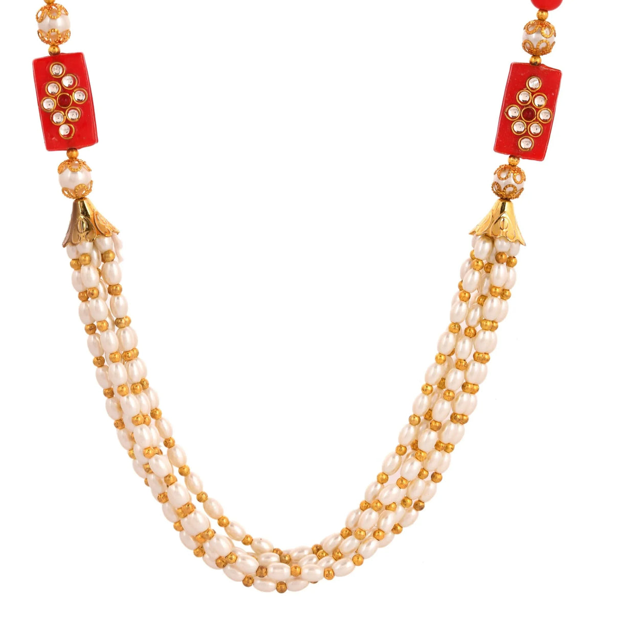 Set of 6/24 Barati Swagat Mala Artificial Moti Pearl Milni Mala for Wedding Baraat, Reception Guest Welcome, Favors, Giveaways & Gifting - LoveNspire