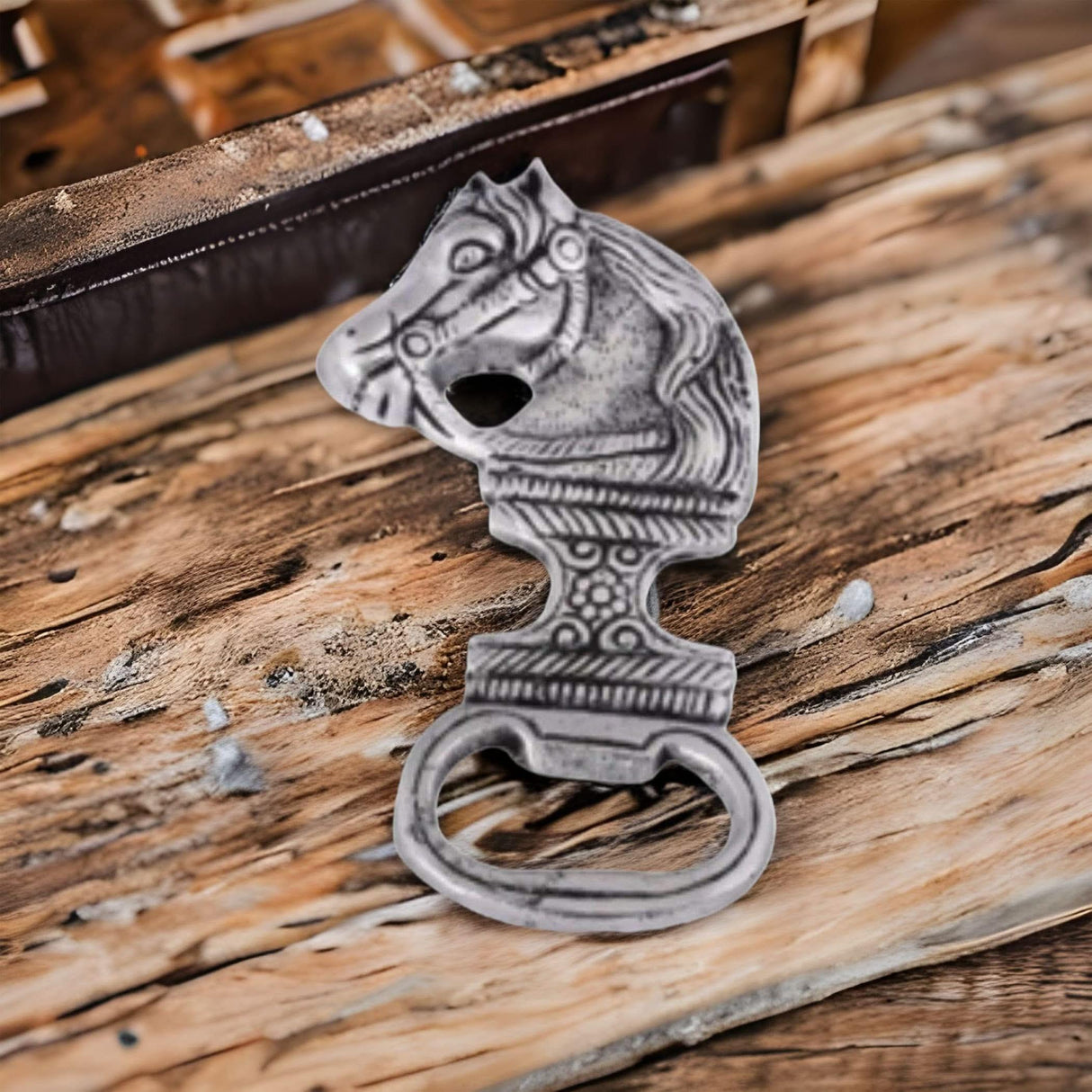 Designer German Silver Bear Bottle can Opener for Kitchen, Bar, or Restaurant Automatic Bottle Cap Catcher Birthday, Christmas, New Year Gift - LoveNspire