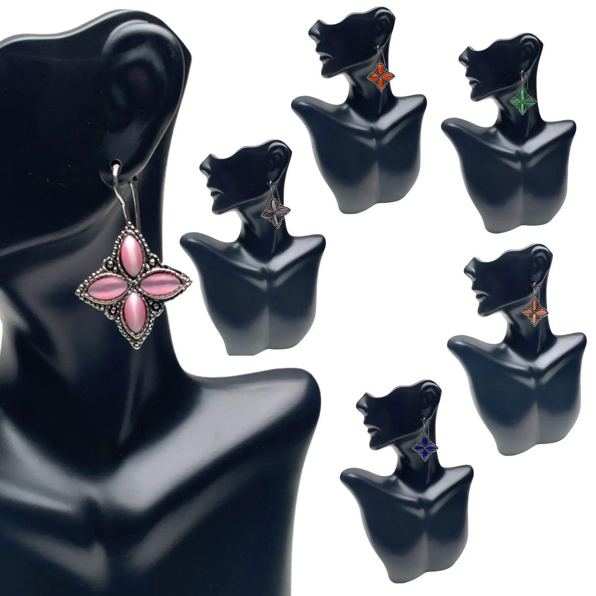 Dangle Earrings for Women Indian Stud Earring Bollywood Style Jewelry for Birthday Valentine's Day Gift for Her - Earrings for Jewelry Gifts - LoveNspire