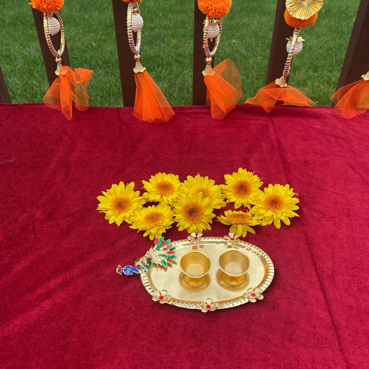 Bulk Haldi Kumkum Holder, Pooja Return Gift , Thamboolam, Pooja Favor, Haldikumkum Plate, Wedding Favor, Housewarming Favor - LoveNspire