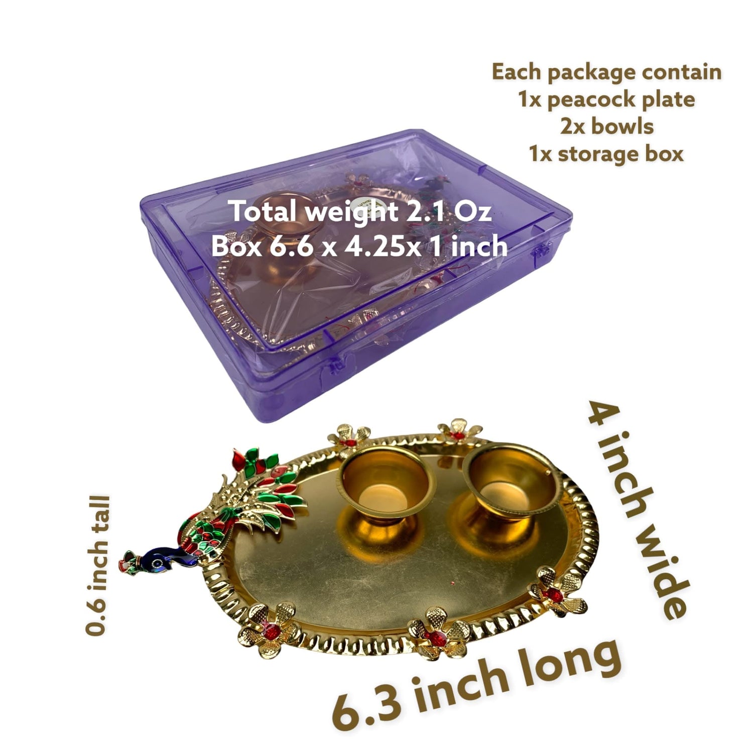 Bulk Haldi Kumkum Holder, Pooja Return Gift , Thamboolam, Pooja Favor, Haldikumkum Plate, Wedding Favor, Housewarming Favor - LoveNspire