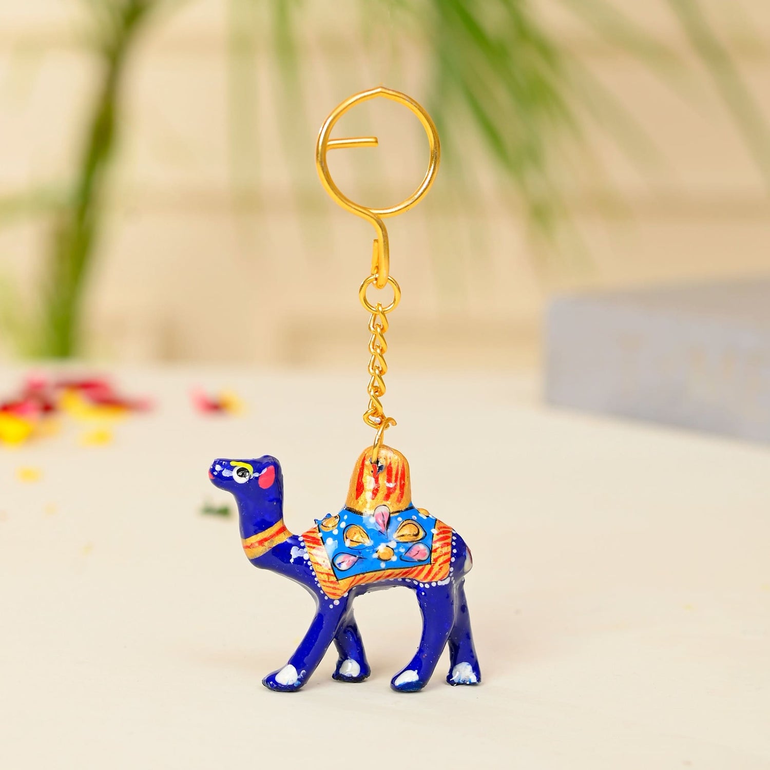 Ceramic Keychain 1pcs Amulet Keyring Door Car Key Chains Good Luck Key Holder for Thanksgiving Housewarming Gift - LoveNspire