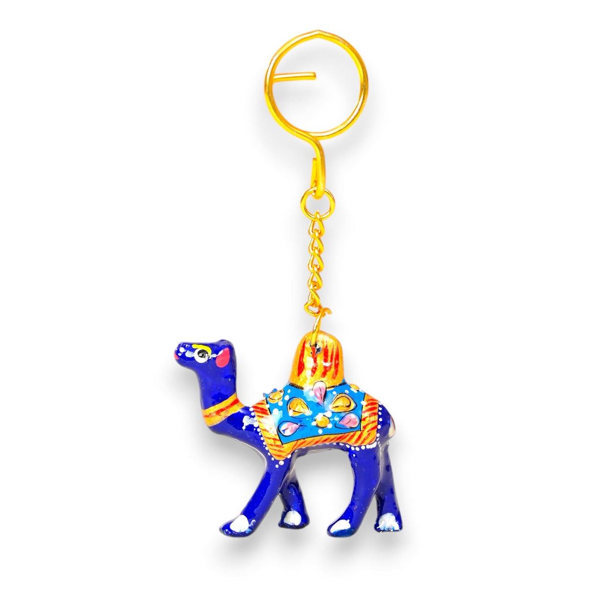 Ceramic Keychain 1pcs Amulet Keyring Door Car Key Chains Good Luck Key Holder for Thanksgiving Housewarming Gift - LoveNspire