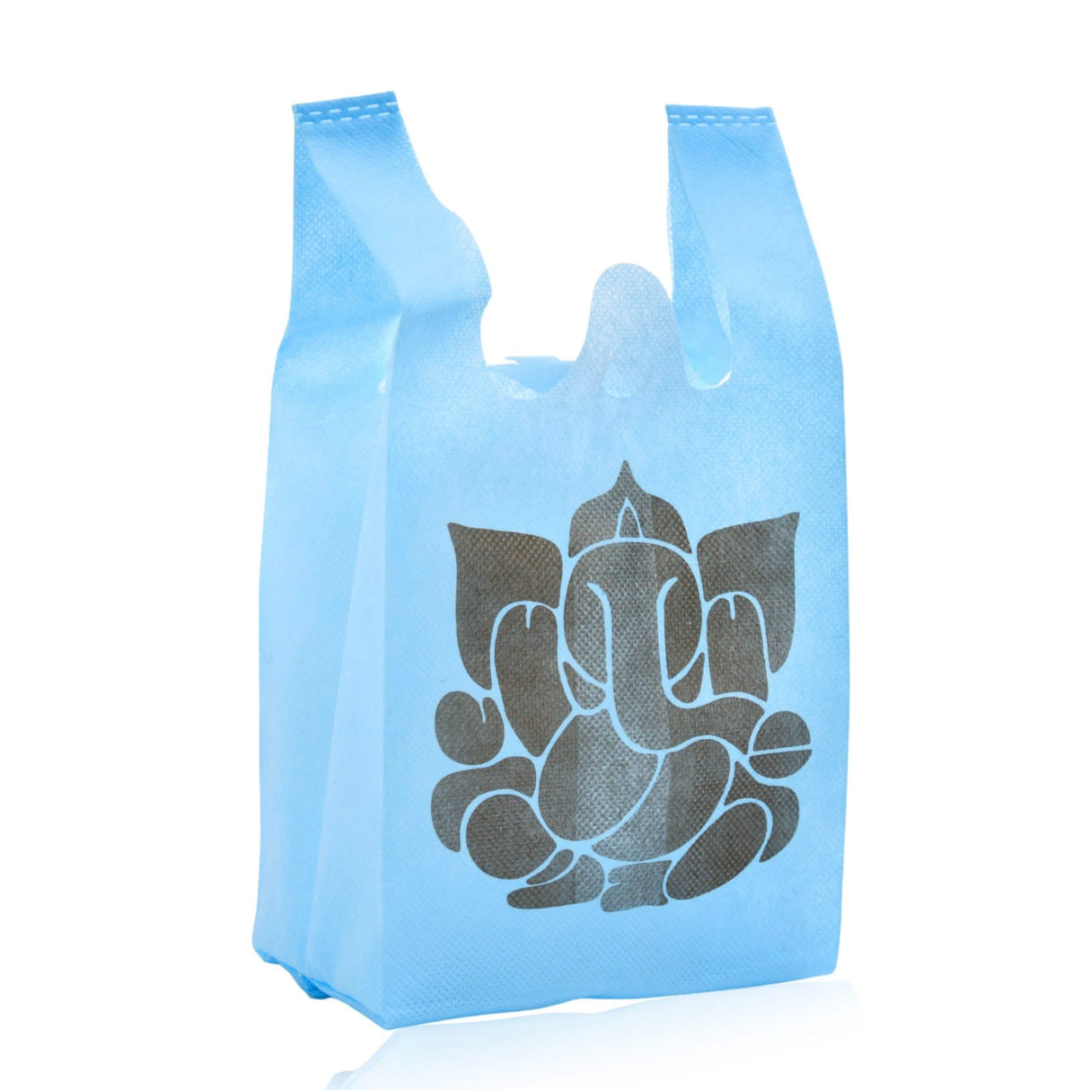 Ganesha Print Non Woven Gifts Party Favor Bags Ecofriendly Reusable for Indian Wedding Housewarming Puja - LoveNspire