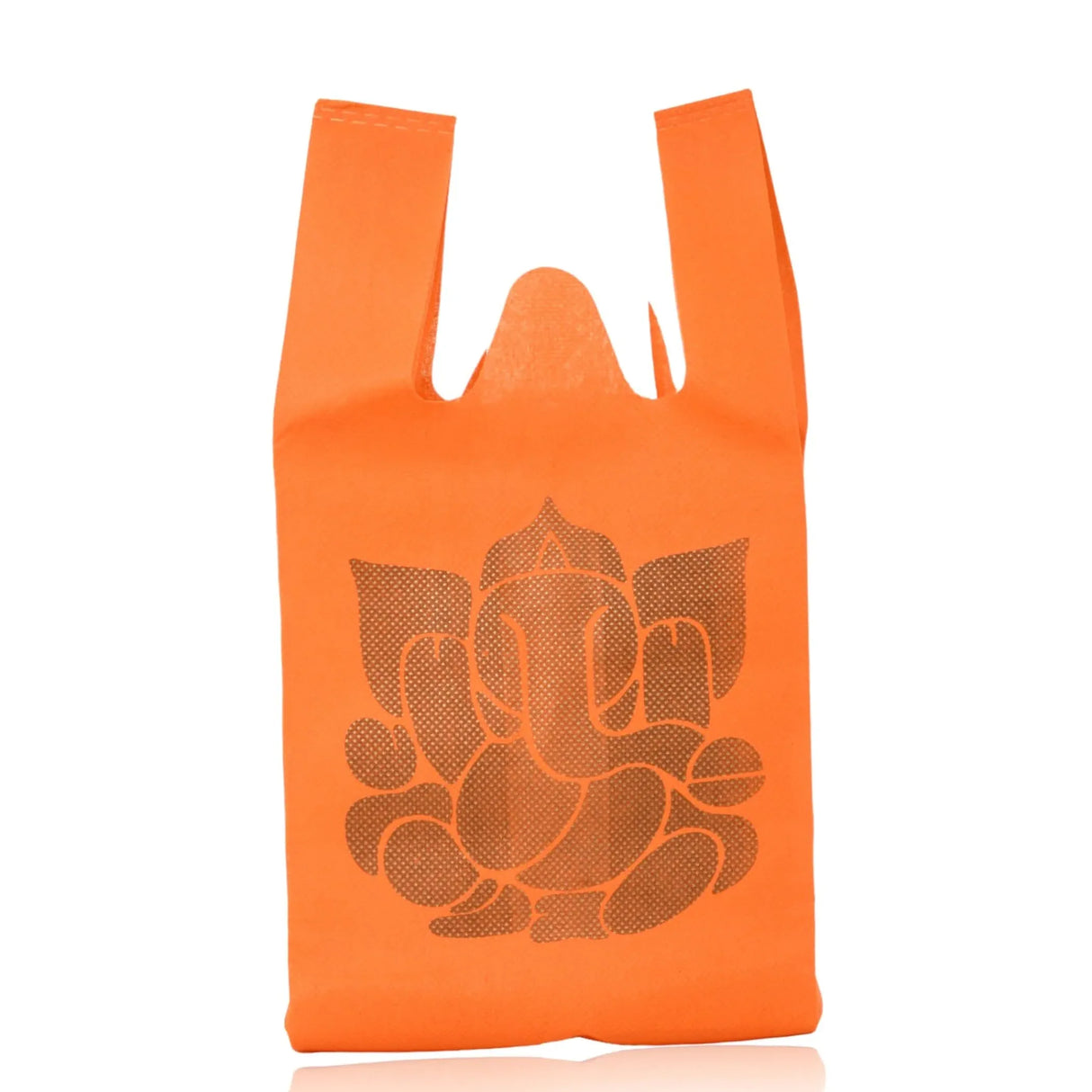 Ganesha Print Non Woven Gifts Party Favor Bags Ecofriendly Reusable for Indian Wedding Housewarming Puja - LoveNspire