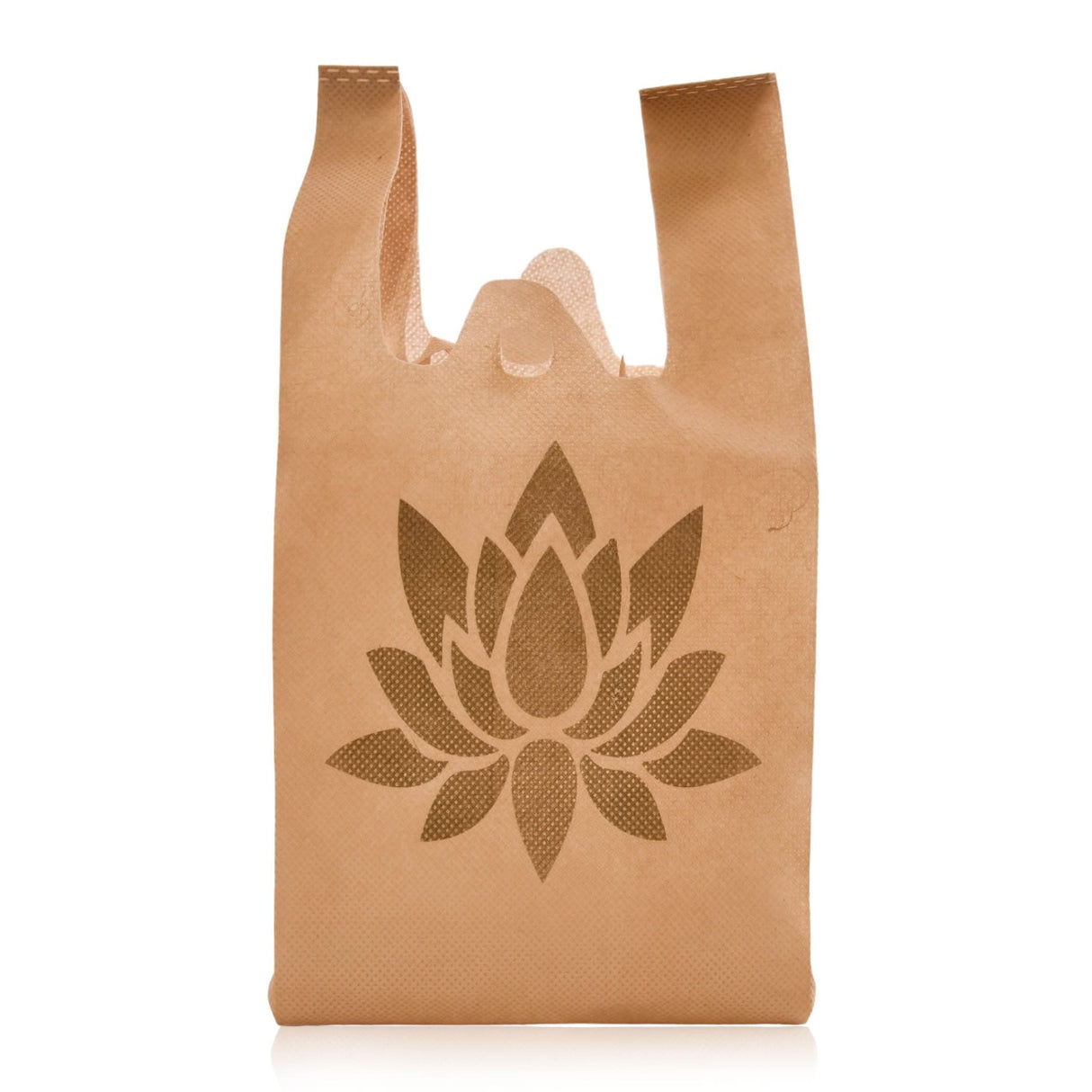 Lotus Print Return Non Woven Gifts Party Favor Bags Ecofriendly Reusable for Indian Wedding Housewarming Puja - LoveNspire