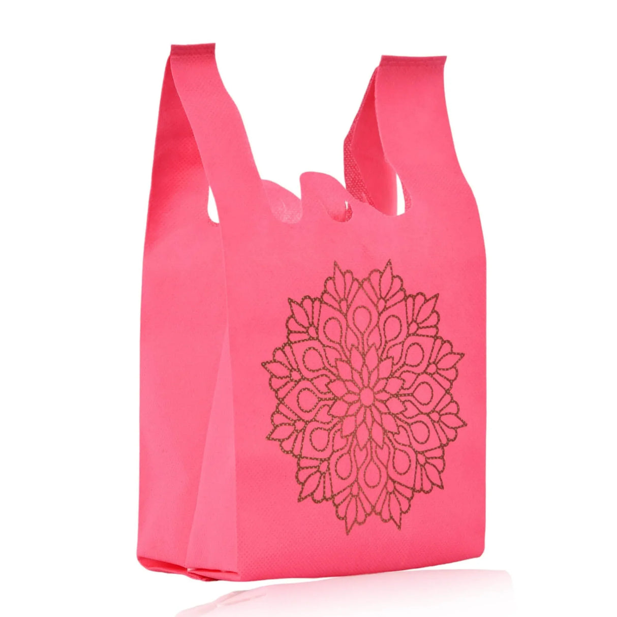 Mandala Print Return Non Woven Gifts Party Favor Bags Ecofriendly Reusable for Indian Wedding Housewarming Puja - LoveNspire