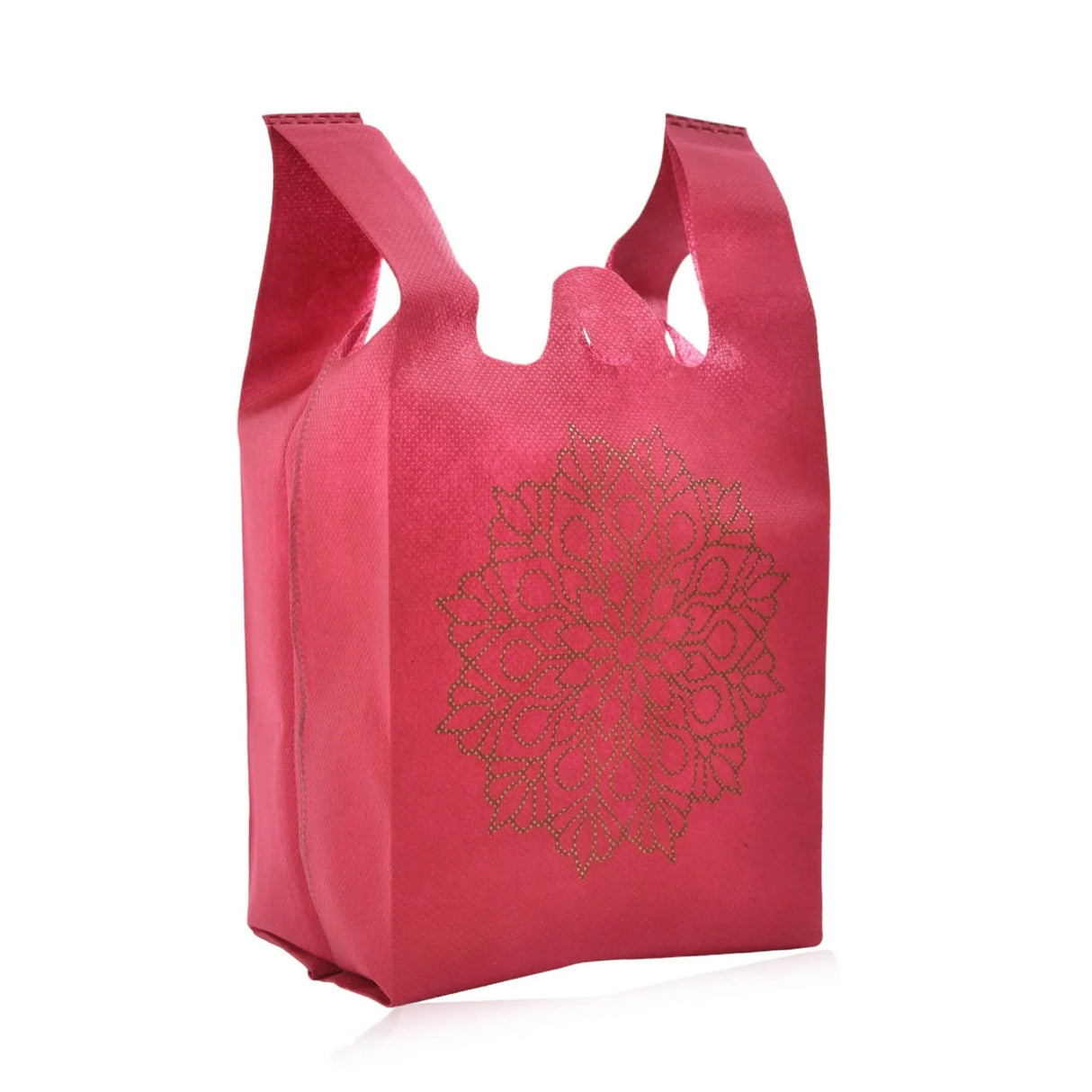 Mandala Print Return Non Woven Gifts Party Favor Bags Ecofriendly Reusable for Indian Wedding Housewarming Puja - LoveNspire