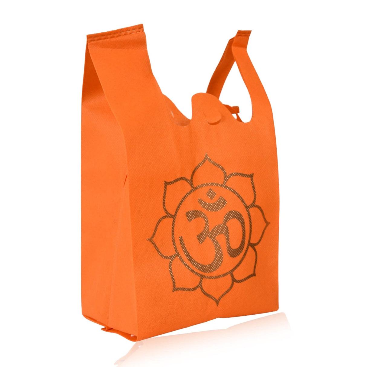 Om Print Return Non Woven Gifts Party Favor Bags Ecofriendly Reusable for Indian Wedding Housewarming Puja - LoveNspire