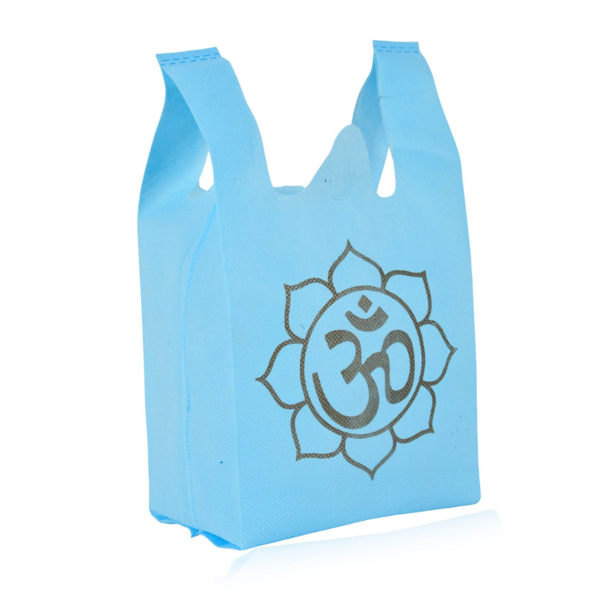Om Print Return Non Woven Gifts Party Favor Bags Ecofriendly Reusable for Indian Wedding Housewarming Puja - LoveNspire