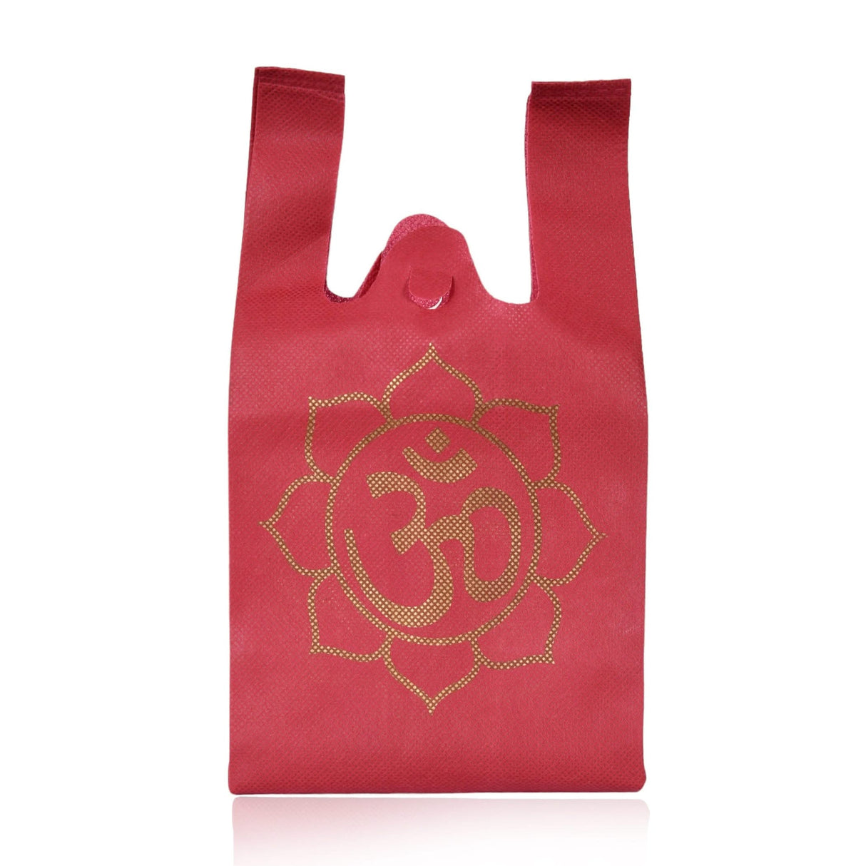 Om Print Return Non Woven Gifts Party Favor Bags Ecofriendly Reusable for Indian Wedding Housewarming Puja - LoveNspire