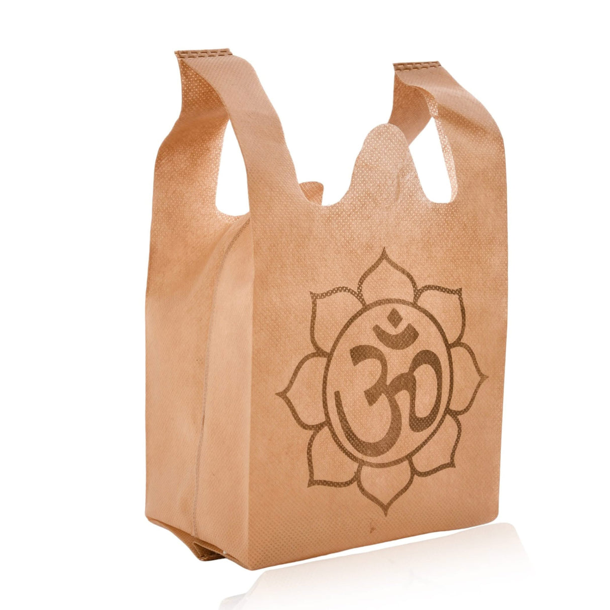 Om Print Return Non Woven Gifts Party Favor Bags Ecofriendly Reusable for Indian Wedding Housewarming Puja - LoveNspire