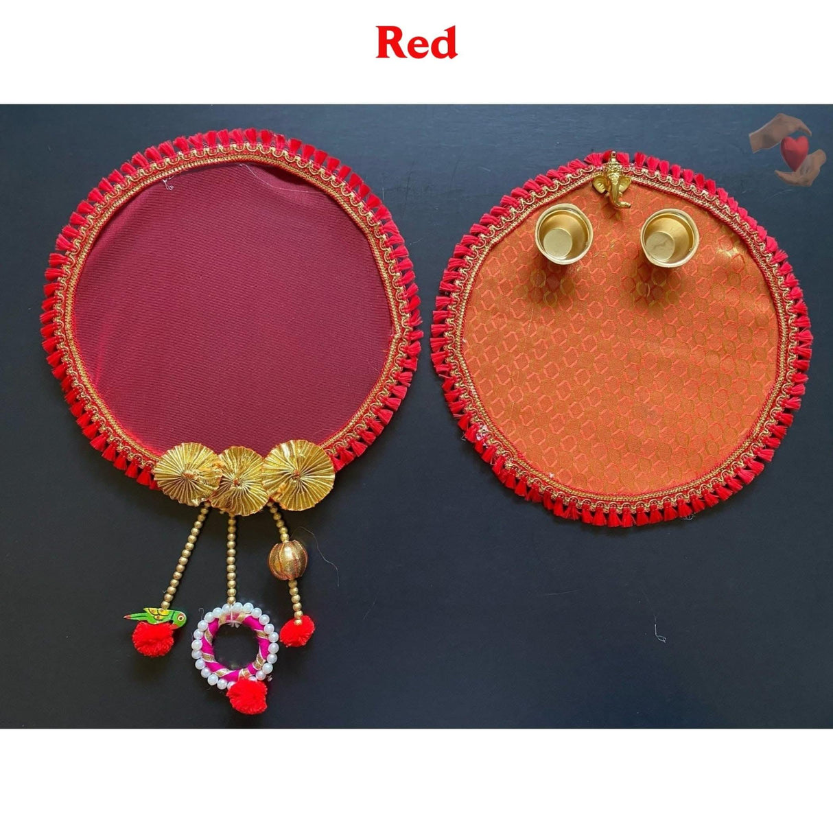 Designer and Decorative Karwachauth Channi and Thali, Karwa Chauth Thali, Karwachauth Gift - LoveNspire