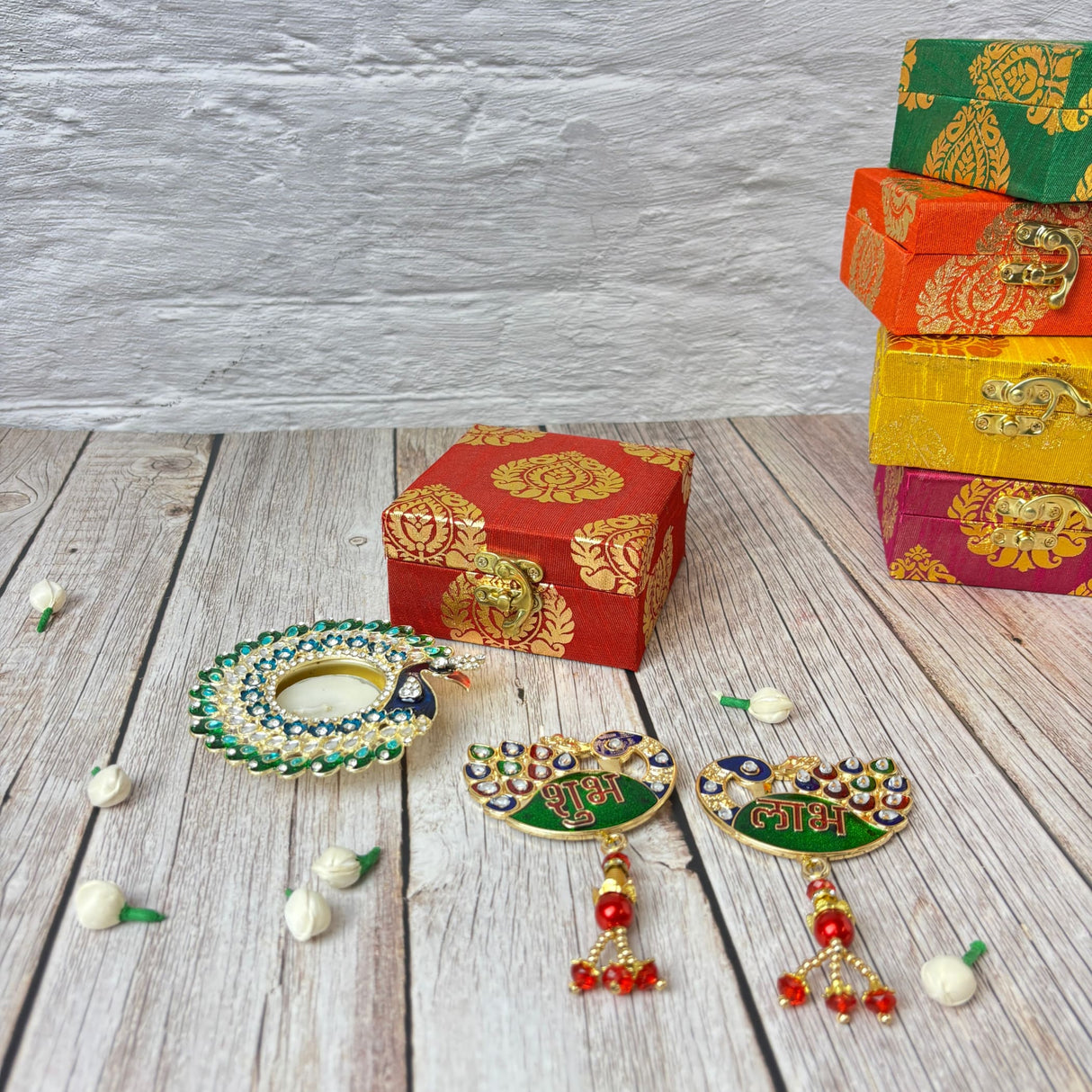Decorative gift and storage boxes for Diwali and festive celebrations