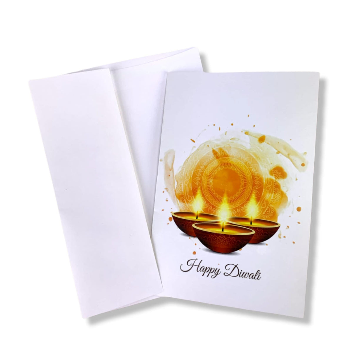 Diwali Greeting Card Pack Deepawali Greeting Cards Set Printed Customizable Indian Festival Cards Shubh Diwali Greetings Diwali Vijayadashmi Favor - LoveNspire