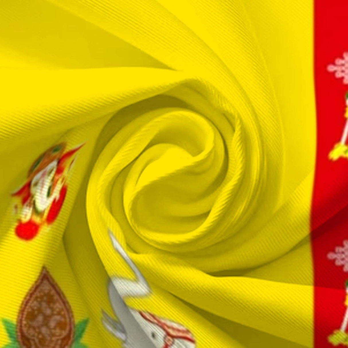 Elephant Ganesha Backdrop Indian Traditional Cloth 5x8 Feet Backdrop Pooja Banner Indian Wall Art Photo Decor Banner Diwali Decor Wedding Backdrop Decorative Pooja Cloth - LoveNspire