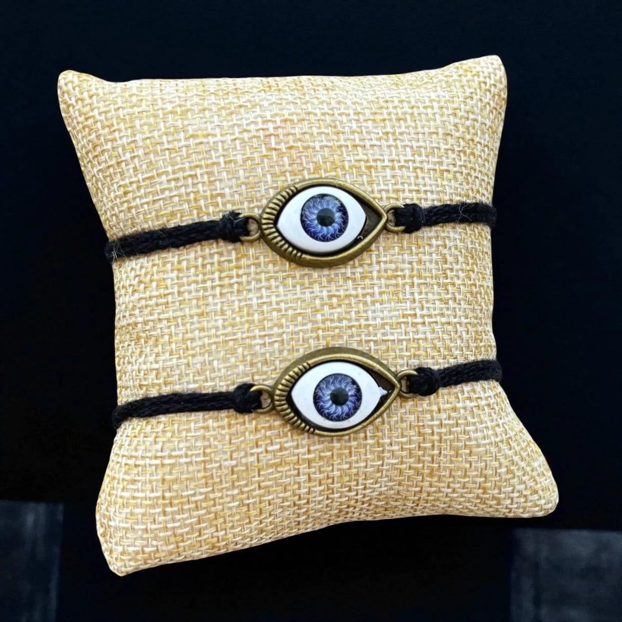 2CT Evil Eye Rakhi for Brother, Rakhi for Brother, Modern Rakhi, Rakhi with Card, Rakhri - LoveNspire