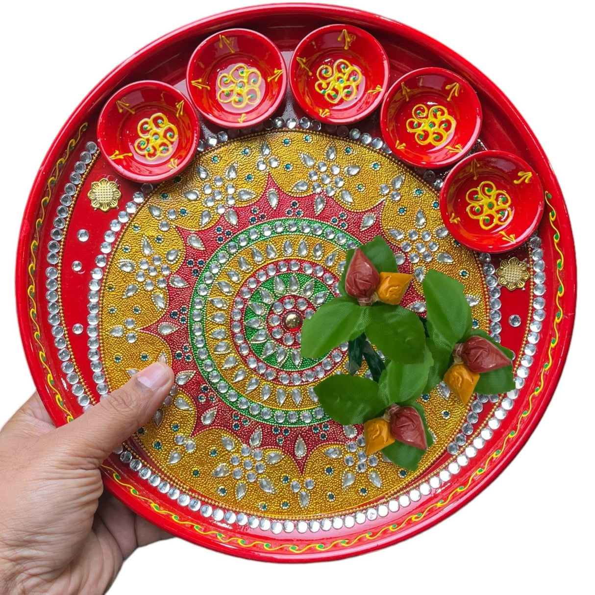 Haldi Kumkum Packets Bulk Strawberry Style Mini Packs Premium Sindoor and Turmeric Powder Combo - Hindu Thamboolam Set for Indian Wedding Havan Durga Puja Festive Essentials Return Gift - LoveNspire