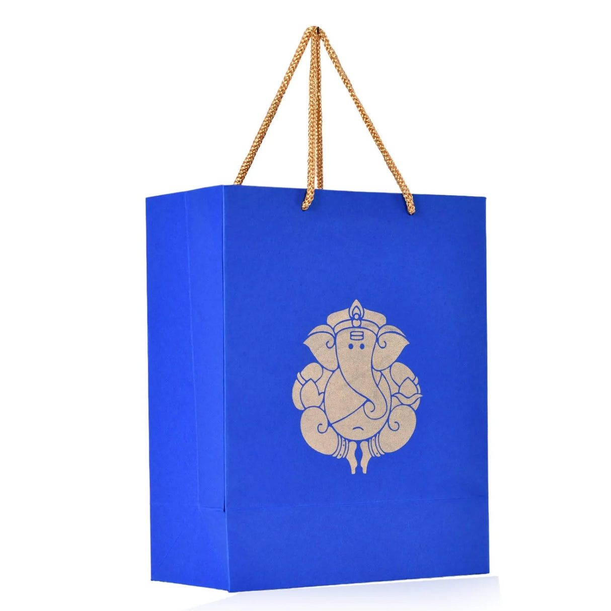 Ganesha Paper Carry Bags Party Favor Gift Bag for Goodie Wedding Ganesh Chaturthi Puja Return Gifts - 8x4x10 Inch - LoveNspire