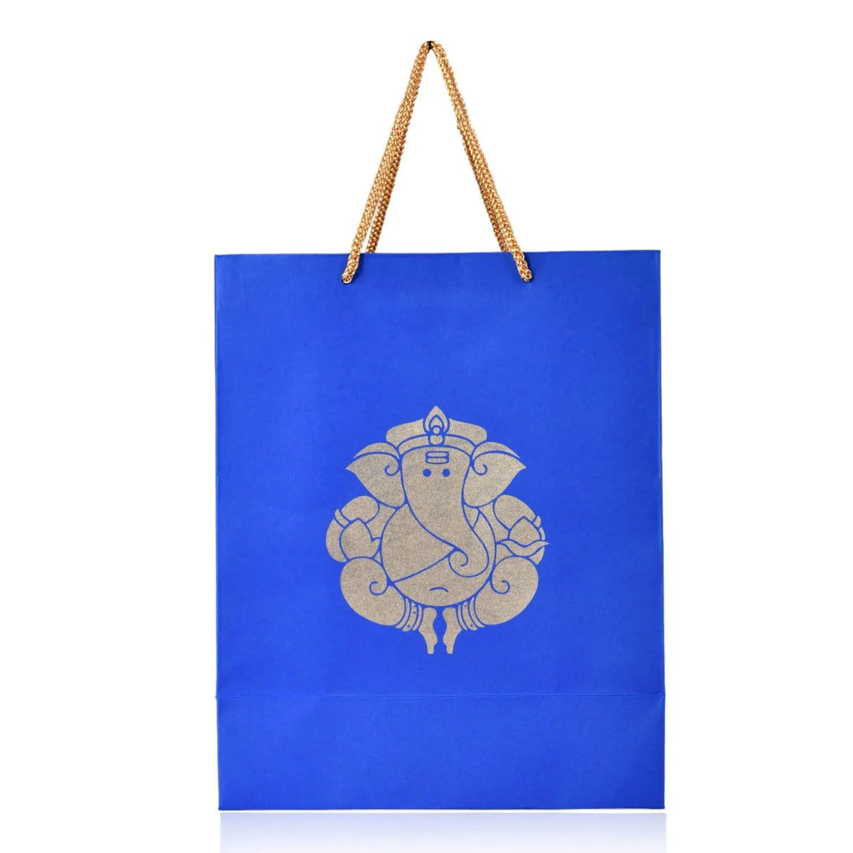 Ganesha Paper Carry Bags Party Favor Gift Bag for Goodie Wedding Ganesh Chaturthi Puja Return Gifts - 8x4x10 Inch - LoveNspire