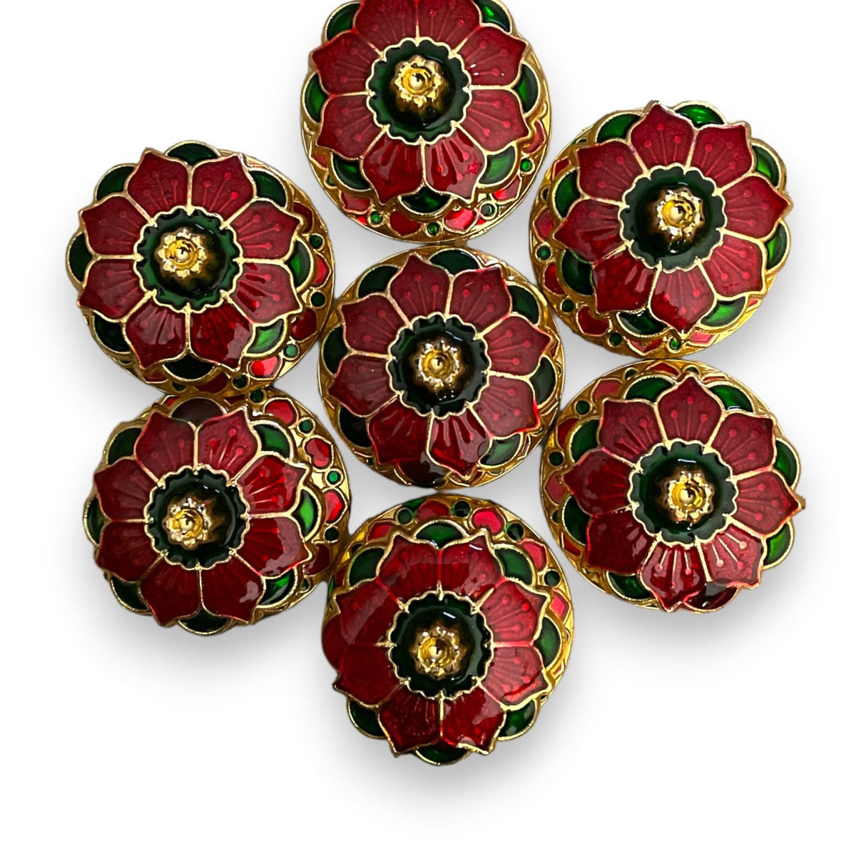 Haldi Kumkum Holder Traditional Roli Chawal/rice Holder Pooja Return Gift Indian Housewarming Hindu Wedding Favor Pujan Temple Decor Item Diwali Gifts - LoveNspire