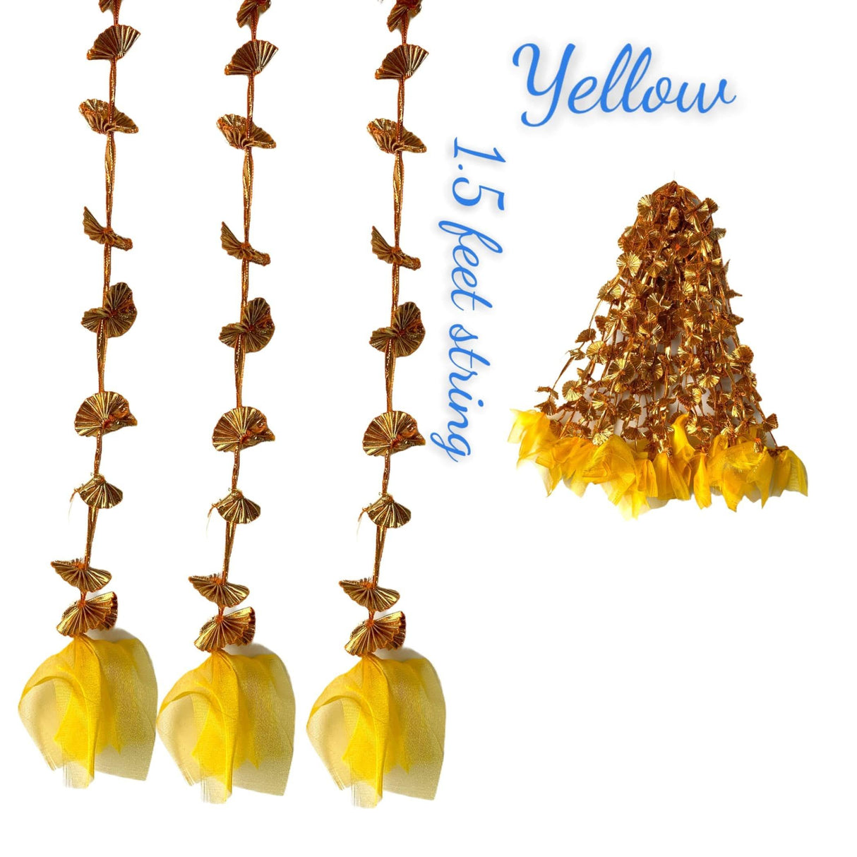 Gotta Patti Net Fabric Backdrop, Diwali Decoration, Diwali Decor, Diwali Backdrop, Muslim Wedding, Eid Decoration, Mehndi Decoration - LoveNspire