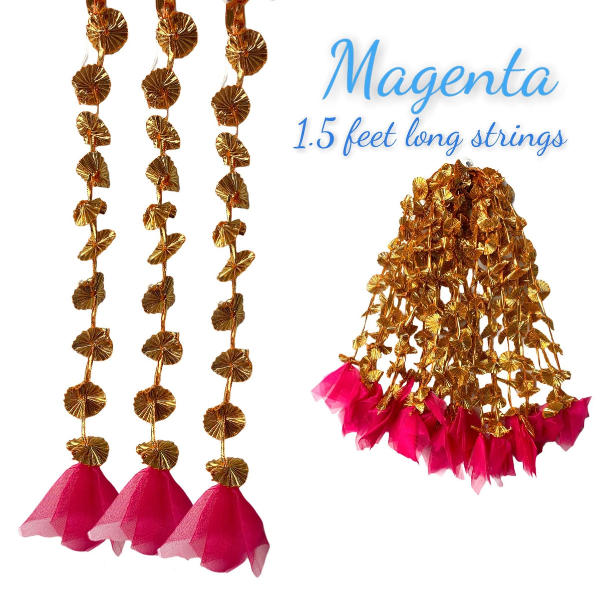 Gotta Patti Net Fabric Backdrop, Diwali Decoration, Diwali Decor, Diwali Backdrop, Muslim Wedding, Eid Decoration, Mehndi Decoration - LoveNspire