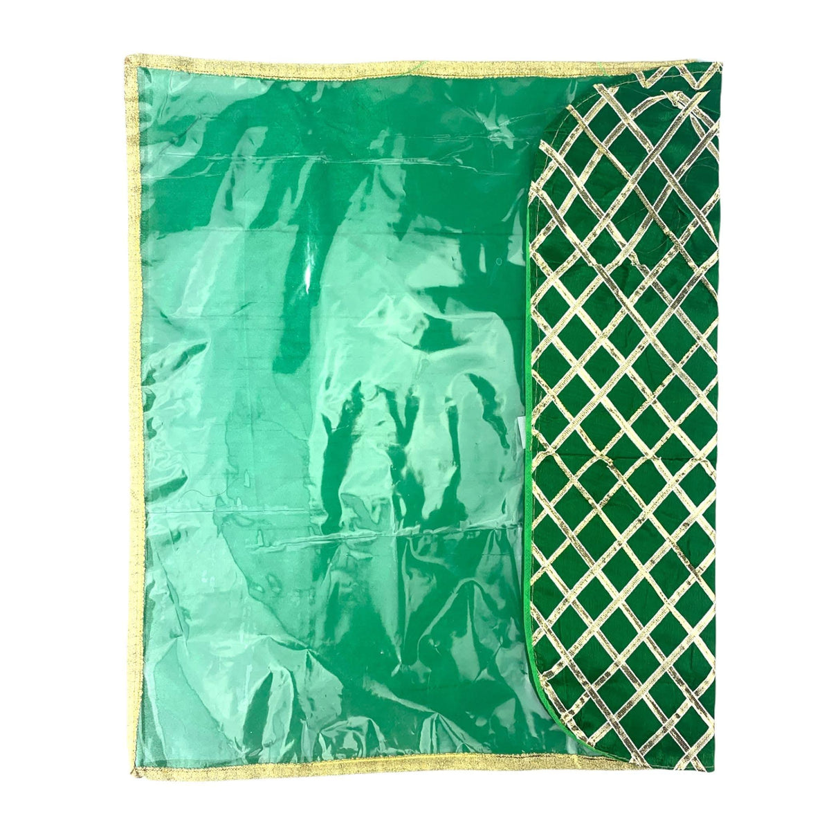 5 Assorted Gotta Patti Saree Bags Lehnga Cover Clothes Organizer Sari Storage Bag for Wardrobe and Gifting Storage Indian Wedding Favor Cloth Case Birthday - LoveNspire