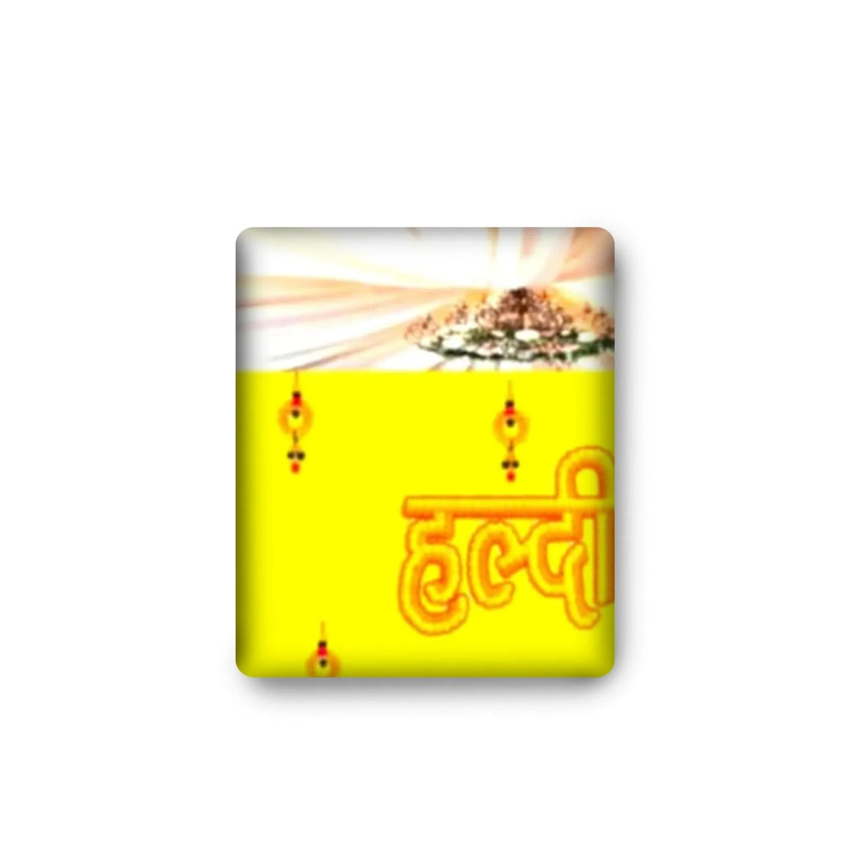 Haldi Ceremony Backdrop Indian Traditional Cloth 5x8 Feet Backdrop Haldi Banner Indian Wall Art Photo Decor Banner Indian Wedding Backdrop Decorative Cloth Haldi Stage Decor - LoveNspire